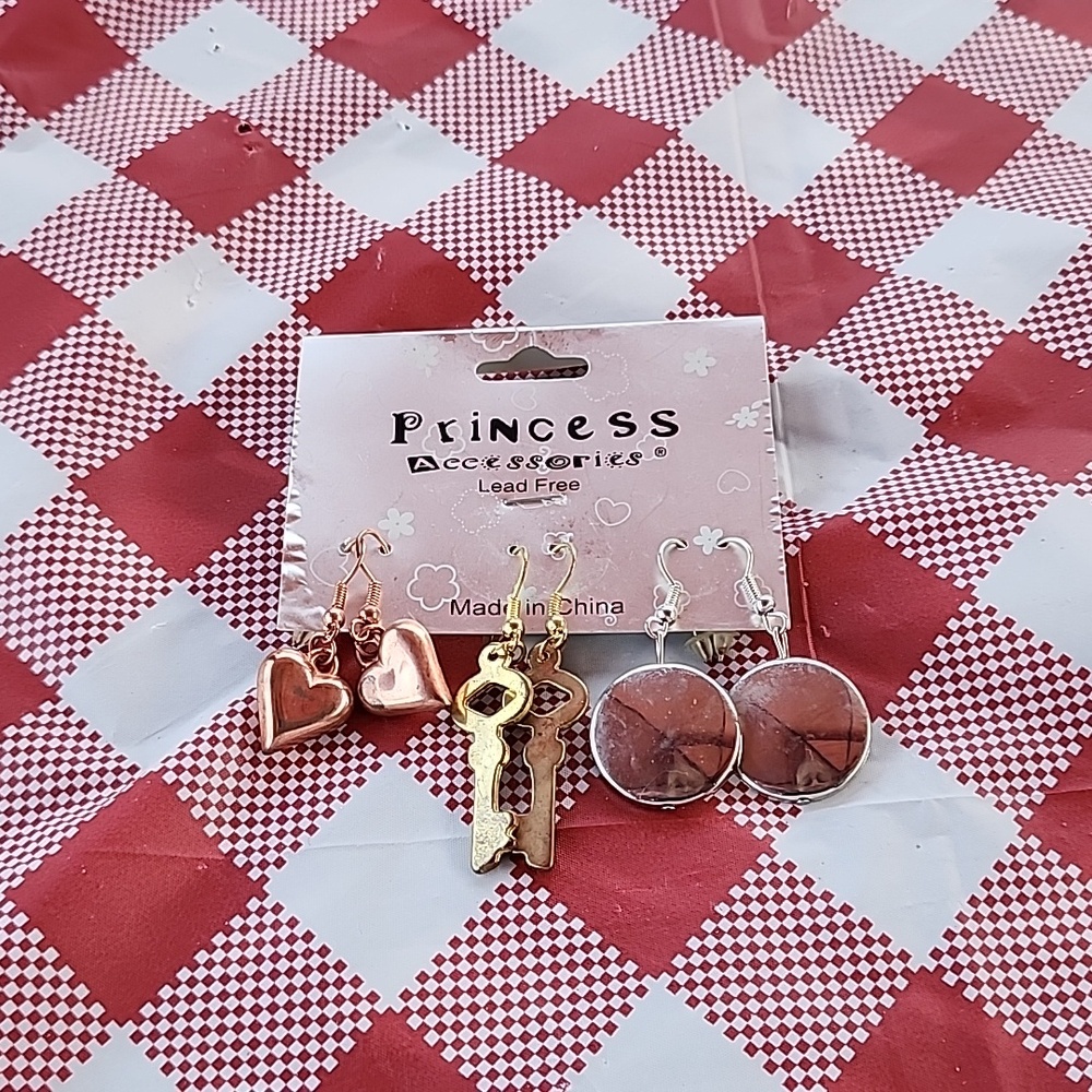 Set of 3 earrings